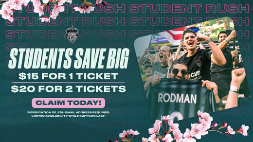 Student Rush: $15 for 1 ticket, $20 for 2 tickets, .edu verification required